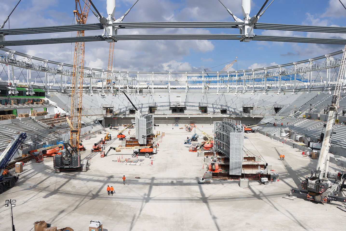 Miami Freedom Park during construction