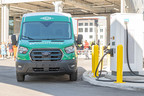Installed EV Charging Station